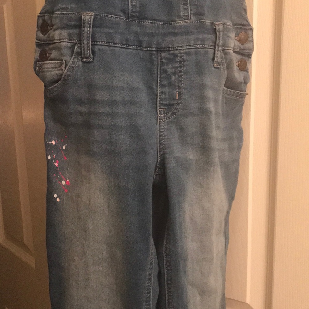 Distressed overalls - Picture 2 of 4